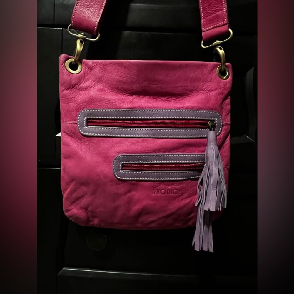 Avorio pink crossbody bag